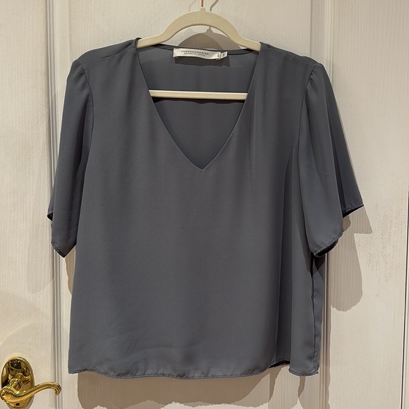 Simons Contemporaine V-Neck Blouse - Picture 3 of 4